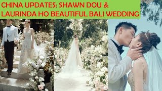 SHAWN DOU amp LAURINDA HO BEAUTIFUL BALI WEDDING [upl. by Siraved523]