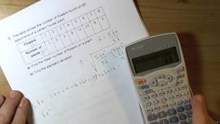 Standard Deviation Variance and Mean Average [upl. by Gaye]