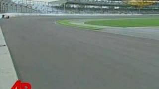 Raw Video Indy 500 Practice Crashes [upl. by Nirel184]