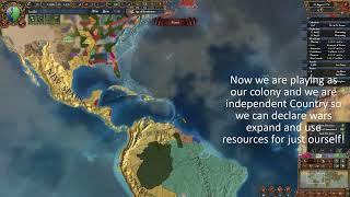 EU4 How to play as Colonial NationEU4 How to play ColonyEU4 Playing as ColonyEU4 GuideampTutorial [upl. by Kcir]