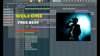 FREE FLP Freestyle type rap beat Welcome [upl. by Suk]