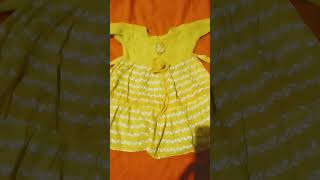 Fabric frock for babyviralvideo video youtubeshorts youtube [upl. by Saltzman377]