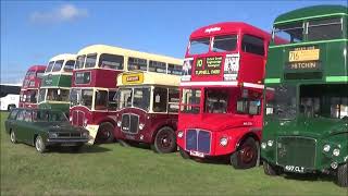 Hellingly Festival of Transport 25082024  Vintage buses seen in Hellingly [upl. by Hazen]