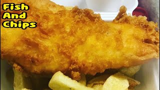 Fish And Chips Make Halal Fish And Chips Uk Style By Yasmin’s Cooking [upl. by Titos]