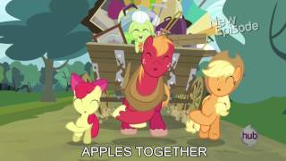 Apples to the Core with lyrics  My Little Pony  Friendship is Magic Song [upl. by Ailemor]