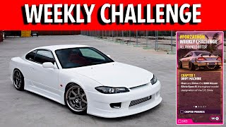 Forza Horizon 5 Weekly Challenge All Round Drifter  Nissan Silvia SpecR 2000 Spring Season [upl. by Jollenta]