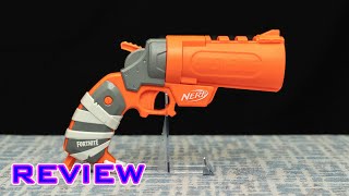 REVIEW Nerf Fortnite Flare  MEGA SingleShot Pistol [upl. by Kensell]