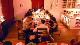 Thanksgiving Dinner in Glienicke 2015 Timelapse [upl. by Alie344]