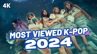 TOP 100 MOST VIEWED KPOP SONGS OF 2024 MARCH  WEEK 1 [upl. by Atnoved]