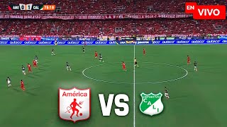 América de Cali vs Deportivo Cali CLASICO VALLECAUCANO EN VIVO  LIGA BETPLAY 20242 [upl. by Agnizn]