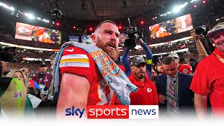 Travis Kelce Kansas City Chiefs tight end agrees twoyear contract extension [upl. by Ilujna]