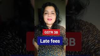 GSTR 3B Late fees [upl. by Birkle]