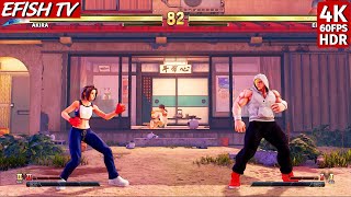 Akira vs Ed Hardest AI  Street Fighter V  4K 60FPS HDR [upl. by Gigi]