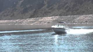 2003 Crownline 270 BR Lake Test Boulder Boats Lake Mead [upl. by Franek]