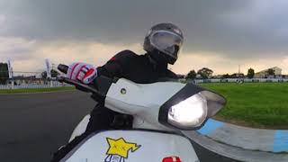 360 Video  Vespa Pilipinas Track Day  Vespa Sprint Racing Sixties [upl. by Nrubliw]