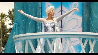 Frozen Royal Welcome Parade at Disneys Hollywood Studios [upl. by Siroval]