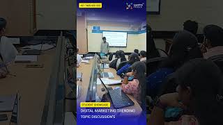 Digital Marketing Course in Coimbatore  Our Student Mr Naveen Raj has given a presentation [upl. by Hutson]