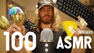 100 ASMR TRIGGERS for SLEEP [upl. by Ecidnac]