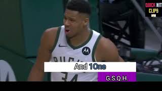 Giannis Antetokounmpo Steams Through Da Lane For AND 1ONE vs PACERS Capture Da Moment [upl. by Tebzil]