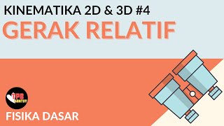 Gerak Relatif  Kinematika 2D amp 3D  Part 4  Fisika Dasar [upl. by Siugram]