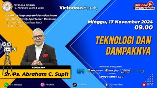 Ibadah Live Streaming GBI VIFA  Sr Ps Abraham C Supit  AptRobinson  17 November 2024 [upl. by Kilby507]