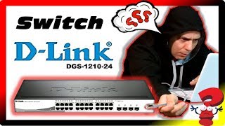 ✔ Switch Dlink DGS121024  UNBOXING REVIEW  Configuración Básica [upl. by Cudlip]