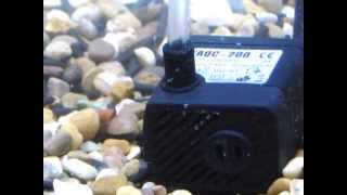 Submersible Aquarium Pump AQC200  All Pond Solutions [upl. by Jordana483]