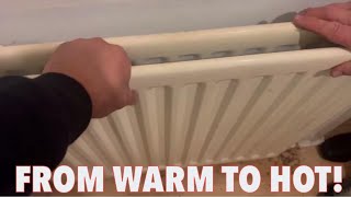 SOLVED👏 Radiator Not Getting Hot  Radiators Only Getting Warm Not Hot [upl. by Thorma827]