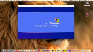 Windows XP Professional on MAC Parallels Desktop [upl. by Rettke]