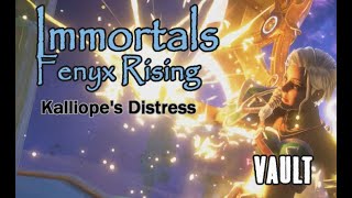 Immortals Fenyx Rising Kalliopes Distress vault solution and entrance with Vulture Helm and tear [upl. by Assilam317]