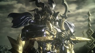 FINAL FANTASY XV DLC  BAHAMUT Summon Boss Fight  Comrades Multiplayer Expansion DLC [upl. by Ynafets]