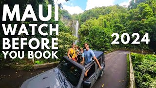 Maui Hawaii Travel Guide 2024  9 Tips for THE BEST Maui Vacation [upl. by Nalla733]