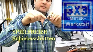 SPIELFREIER Schiebeschlitten für Kreissäge selber bauen 24 Scheppach HS105 [upl. by Leahcimluap]