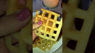 WaffeGofre simple cu vanilie intra si vezi cum se fac adinab food retetesanatoase foodie [upl. by Latrina103]