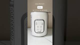 GROWNSY 8 in 1 BOTTLE WARMER moms momof7 babyproducts productreview Grownsyofficial [upl. by Yttak]