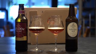 The Taste of Ageing Comparing Fullers Golden Pride and Vintage Ale 2019  Commercial Tastings 2 [upl. by Alatea760]