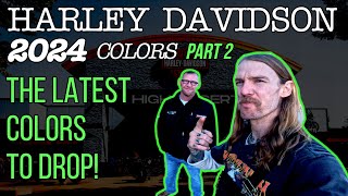 EVEN MORE 2024 HARLEY DAVIDSON COLORS  PART 2   High Desert Harley [upl. by Amzu403]