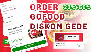 TUTORIAL ORDER GOFOOD PAKAI 2 VOUCHER 50 DAN DISKON RESTO JADI MURAH BANGET  PROMO GOFOOD 2022 [upl. by Montagna]