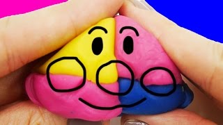 アンパンマンおもちゃアニメ ねんどで顔むぎゅ♪ 赤ちゃんおにぎりコンテスト 歌 映画 テレビ Anpanman Clay Toys [upl. by Gladis428]