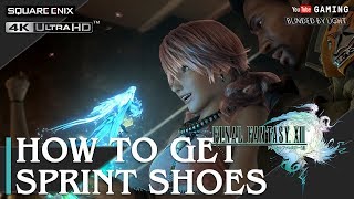 Final Fantasy XIII  How to Get Sprint Shoes  2 Methods  4K 60fps [upl. by Janis704]