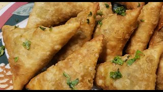 How to make vegetable samosas from scratch Samosa Pastry [upl. by Riabuz]