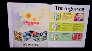 ASMR Argos Catalogue Spring Summer 1985 Flick Through [upl. by Ecilef199]