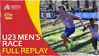 U23 Mens Race  FULL REPLAY  SPAR European Cross Country Championships Piemonte 2022 [upl. by Inhsor]