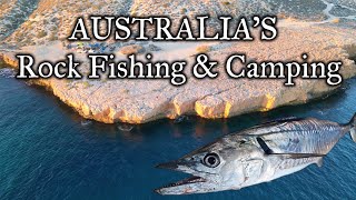 Remote Rock Fishing amp Camping in Australia [upl. by Guss]