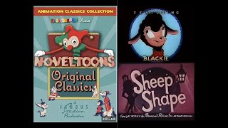 Blackie and Wolfie Sheep Shape  Noveltoons  1946 [upl. by Ferdinanda683]