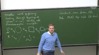 Topological manifolds and manifold bundles Lec 06  Frederic Schuller [upl. by Anson]