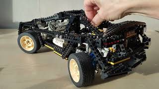 Lego Technic Supercar 8880 Funktionstest [upl. by Drol]