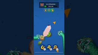 🥶🐍wormszone gameplay 0007 2million foryou videoshowتفقيس [upl. by Auston]