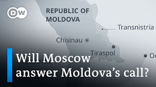 ProRussian separatists ask Moscow for protection in Moldova  DW News [upl. by Eseuqcaj934]