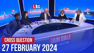 Cross Question with Iain Dale 2702  Watch Again [upl. by Wier]